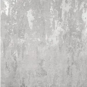 326516 Loft Silver Industrial Texture Wallpaper by AS Creation