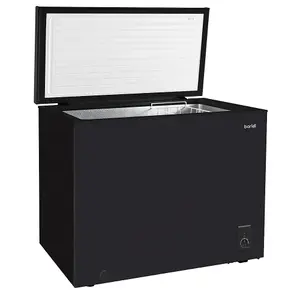 Spacious BLACK 199L Freestanding Chest Freezer with Refrigeration Mode