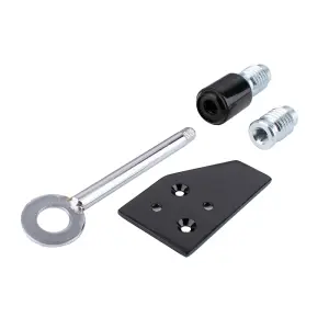 Sash Heritage Sash Stop with Key & 2 Inserts - 19mm - Black