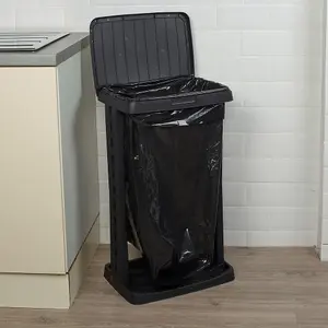 URBNLIVING 70cm Height Garbage Rubbish Sack Bag Bin Liner Waste Disposal Stand Holder