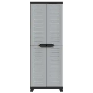 Berkfield Plastic Cabinet 65x45x181 cm