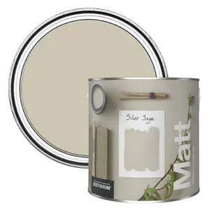 Rust-Oleum Washable Matt Wall Paint - Silver Sage 2.5L