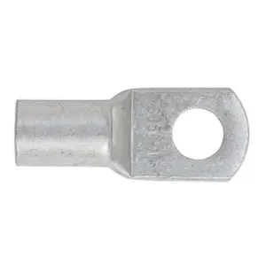 Sealey Copper Lug Terminal With Inspection Hole 50mm x 10mm 10pk LT5010