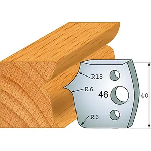 Axcaliber Pair of Profile Euro Cutters - 46