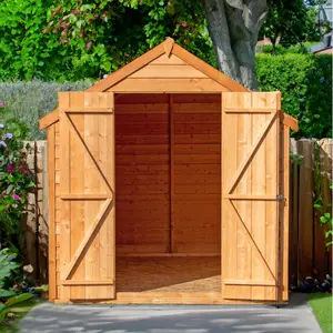 6 ft. W x 8 ft. D Garden Value Shed with Double Doors