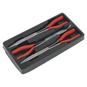 Sealey Double Joint Pliers Set 3pc Long Reach 335mm AK8580