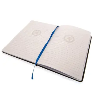 Chelsea FC Crest A5 Notebook Black/Blue (One Size)