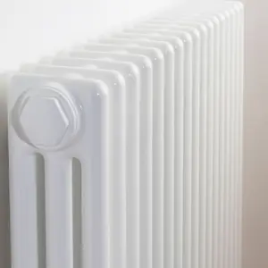 Acova White 3 Column Radiator, (W)1042mm x (H)600mm