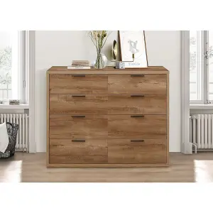 Birlea Stockwell Merchant Chest Rustic Oak