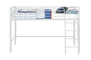 Midsleeper Bunk Bed White, Single