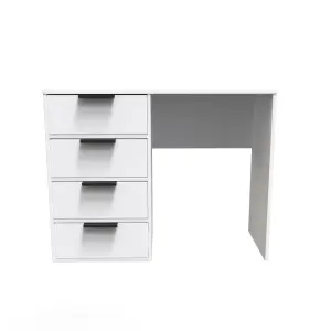 Madrid 4 Drawer Vanity in White Matt (Ready Assembled)