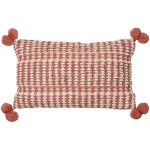 furn. Ayaan Woven Tufted Feather Filled Cushion