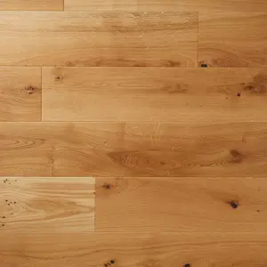 Marcy Natural Oak Real wood top layer Flooring Sample