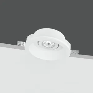 Luminosa MORGANA Recessed Adjustable Downlight White 15.5x6cm