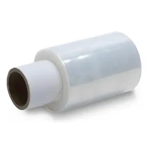 1 x Clear Handy Size Mini Shrink Wrap Roll With Plastic Dispenser