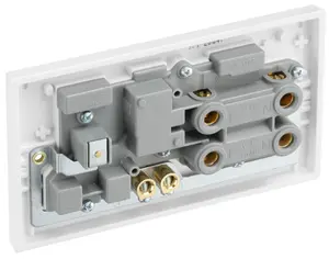 BG White Cooker switch & socket