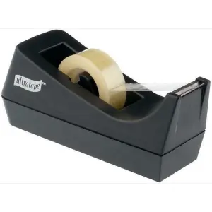 Ultratape Tape Dispenser Black/Clear (One Size)