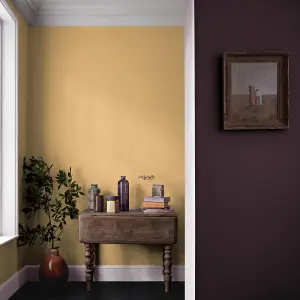 Crown Walls & Ceilings Matt Emulsion Paint Old Gold - 2.5L