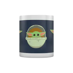 Star Wars: The Mandalorian Illustration Mug Navy/White/Green (One Size)