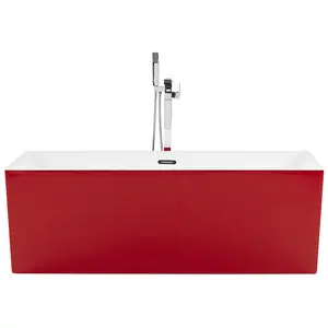 Freestanding Bath 1700 x 810 mm Red RIOS