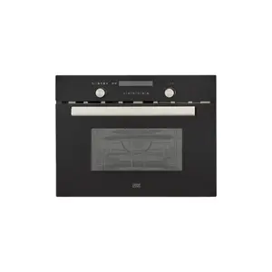 Cooke & Lewis CLCPBL Built-in Compact Oven - Brushed black