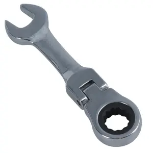 12mm Stubby Flexi Ratchet Combination Spanner Metric Wrench 72 Teeth SPN17