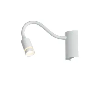 Luminosa KEPLER LED Reading Light White 100lm 3000K 6x9x32cm