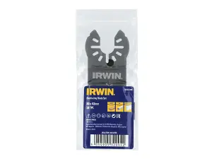 IRWIN Fastcut Oscillating Blade for Wood and More - 30mm x 43mm x 18 TPI