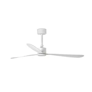 Luminosa Amelia White Ceiling Fan, 6 Speed