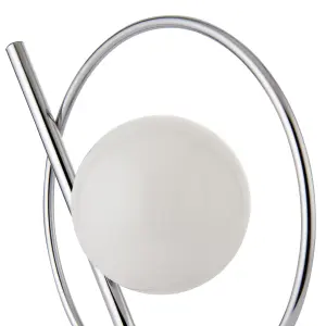 Verso Chrome effect Table lamp