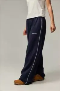 Iets Frans... Navy Harri Baggy Joggers - Blue M At Urban Outfitters