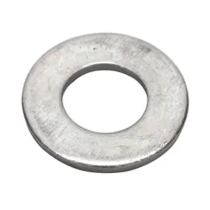 Sealey Flat Washer M14 x 30mm Form C BS 4320 - Pack of 50 Silver FWC1430