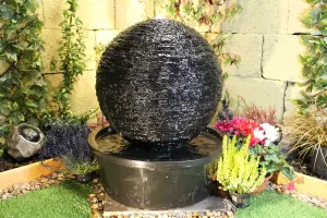 Aqua Creations Dawn Fountain Mains Plugin Powered Water Feature with Protective Cover