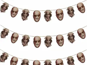 Halloween Garland Bloody Weapons Spooky Bunting Banner Party Supply Scary Wall Decorations