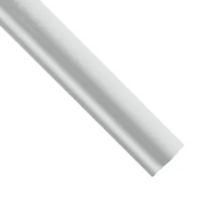 Vernisse White Ceramic Border tile, (L)300mm (W)50mm