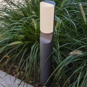 CGC IVY Grey Slim LED Outdoor Post Light