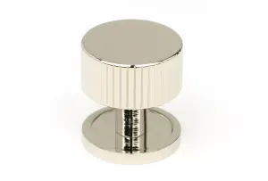 From The Anvil Polished Nickel Judd Cabinet Knob - 32mm (Plain)