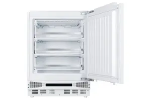 GoodHome GHBUFZUKa Integrated Manual defrost Freezer - White