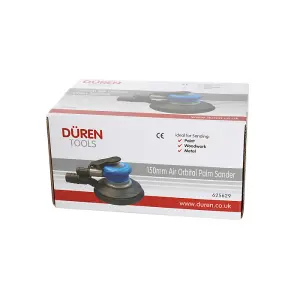 Duren, D.A Air Sander, 150mm, 5mm Orbit, Hook & Loop