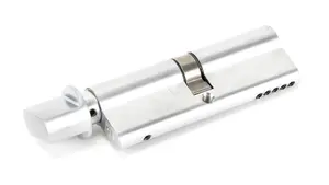 Eurospec Polished Chrome Euro Standard Turn Cylinder 90Mm - Ka (CYB74390PC)