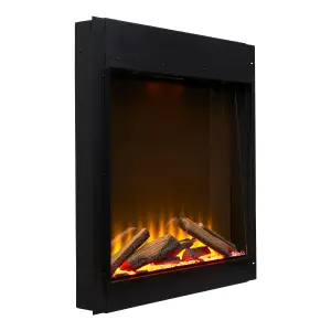 Acantha Aspire 70 SQ Fully Inset Media Wall Electric Fire