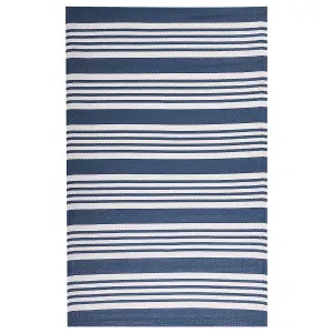 Outdoor Area Rug 120 x 180 cm Dark Blue ELURU