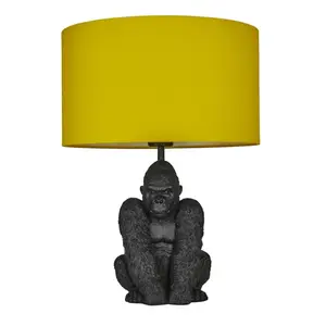 Mayorga Novelty Lamp Black / Beige