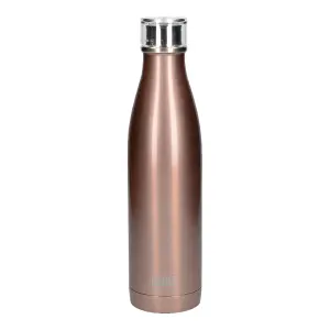 Built 740ml Double Walled Stainless Steel Water Bottle Rose Gold