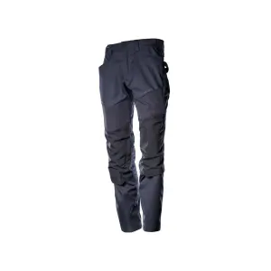 Mascot Customized Trousers with Kneepad Pockets - Dark Navy  (35.5) (Leg Length - Regular)