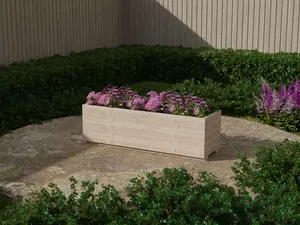 WoodyBloom1 Wooden Planter, 1600x500x445