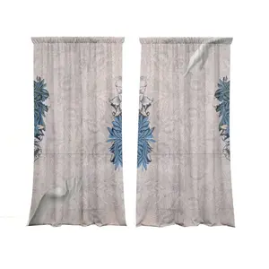 Polyester Blackout Rod Pocket Curtain Panel Pair (Set of 2) 148 W x 300 D cm