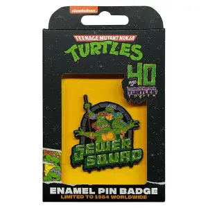 Teenage Mutant Ninja Turtles Limited Edition 40th Anniversary Pin Badge