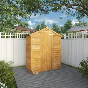 Mercia 3 x 5ft Overlap Apex Windowless Shed No