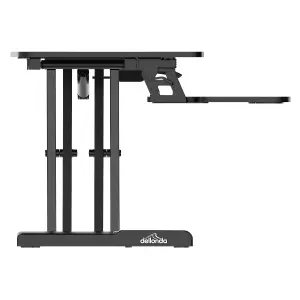 Dellonda 71cm Height Adjustable Standing Desk Converter 50cm Max Height 15kg